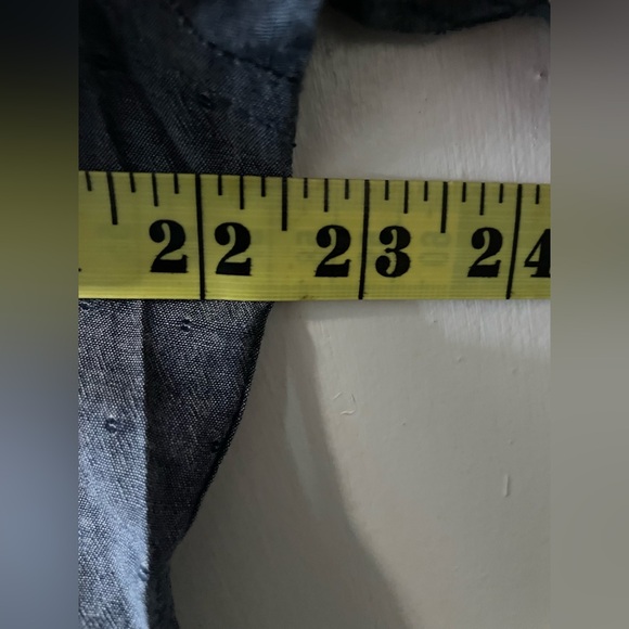 Flag & Anthem Men’s Classic Charcoal Button Up Shirt Long Sleeve Size Medium NWT - Picture 7 of 8